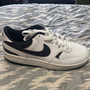 Women’s White and Black Sneakers